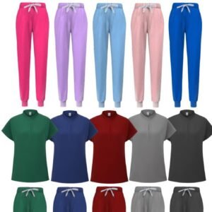 Daily Comfort Set - Multi-Colored Top & Jogger Pants
