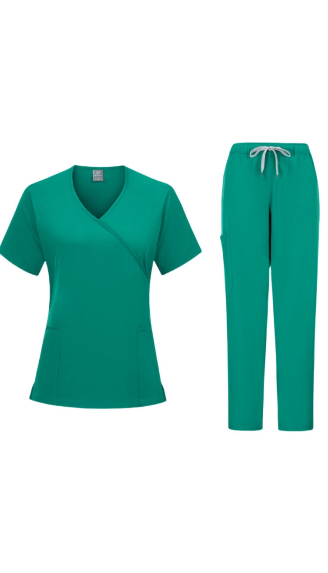 Women’s Crossover Medical Scrub Set – Stylish Design in Multiple Colors - Image 5
