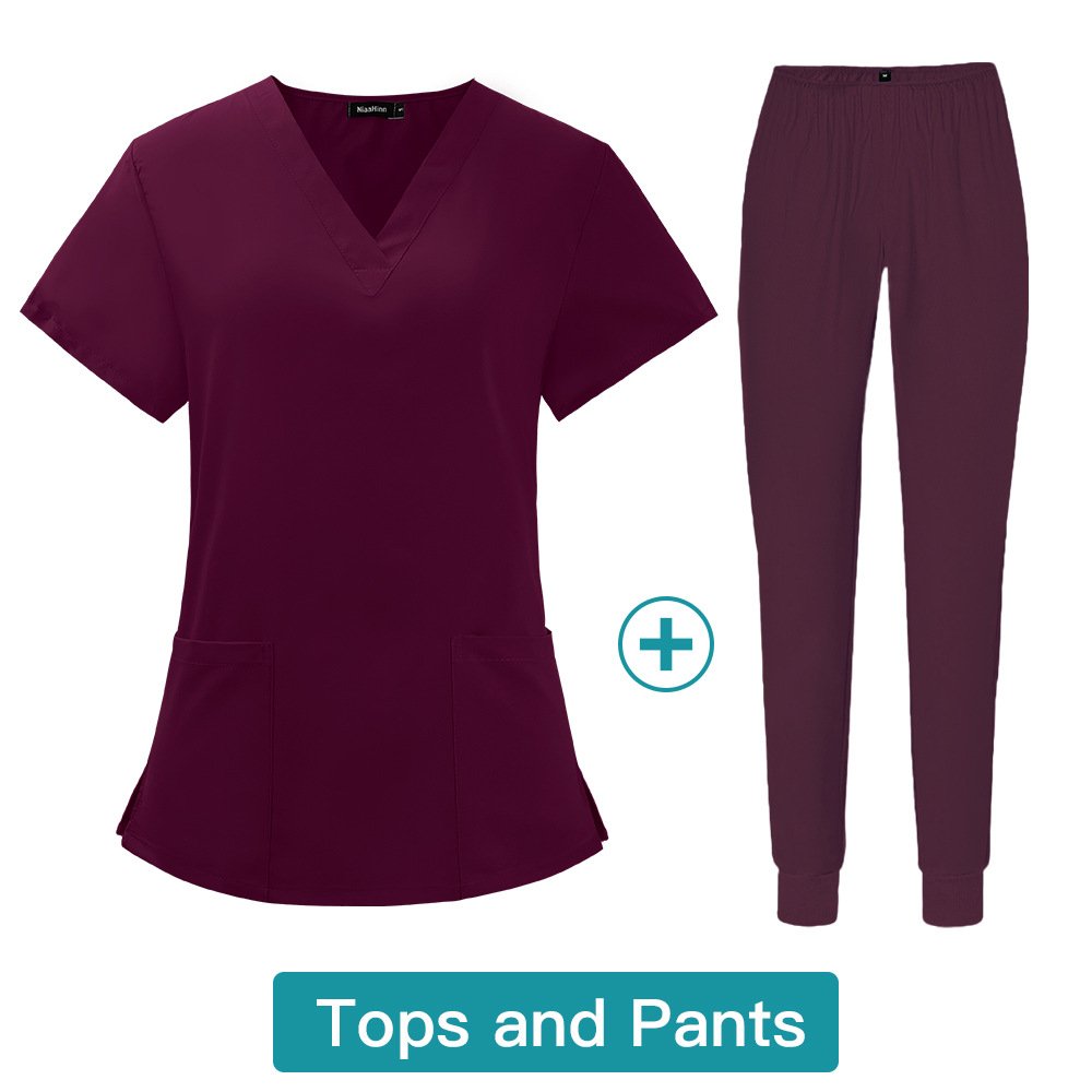 Classic Medical Scrub Set – Lightweight and Available in Multiple Colors - Image 3