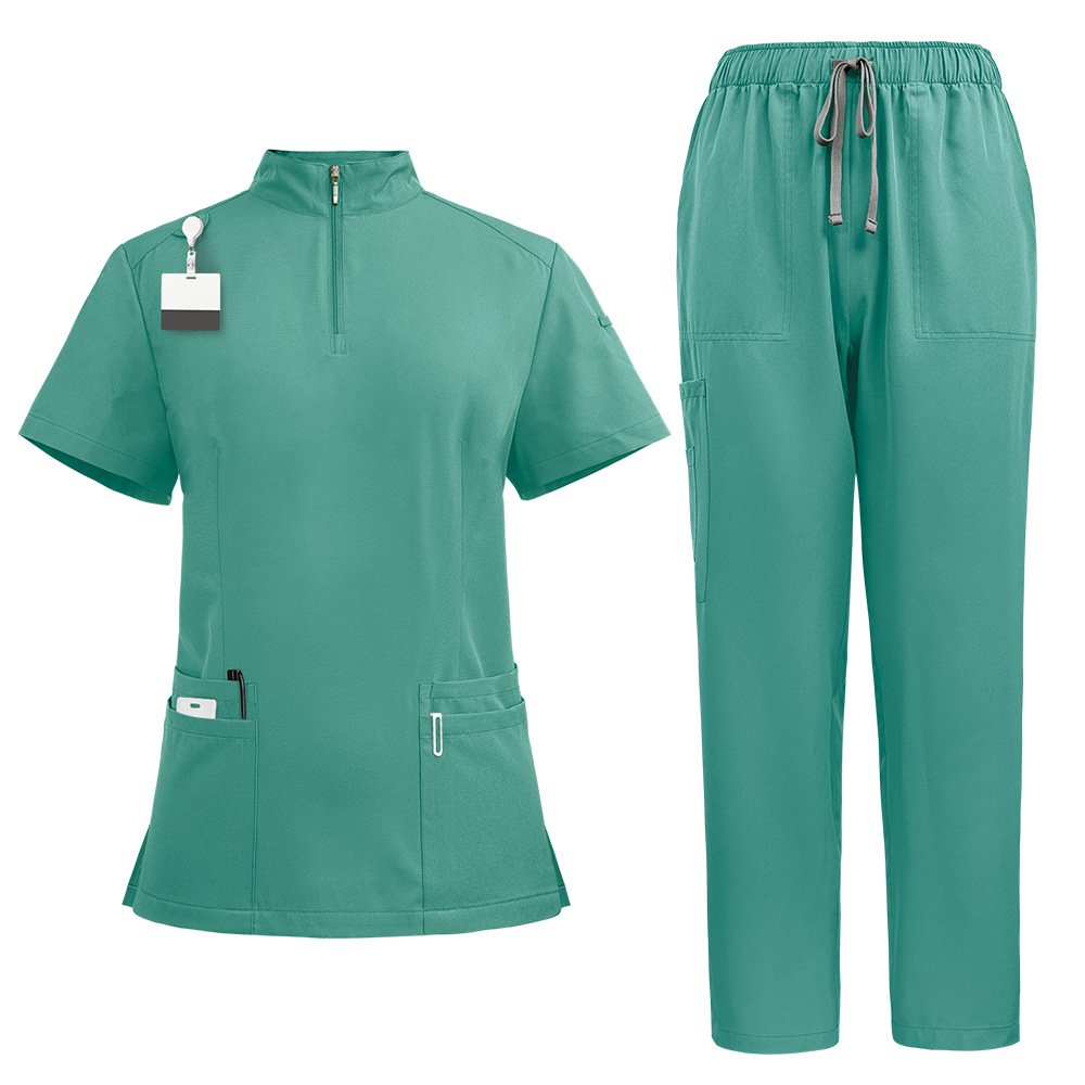 Zip-Front Medical Scrub Set – Functional & Professional, Available in Multiple Colors - Image 6